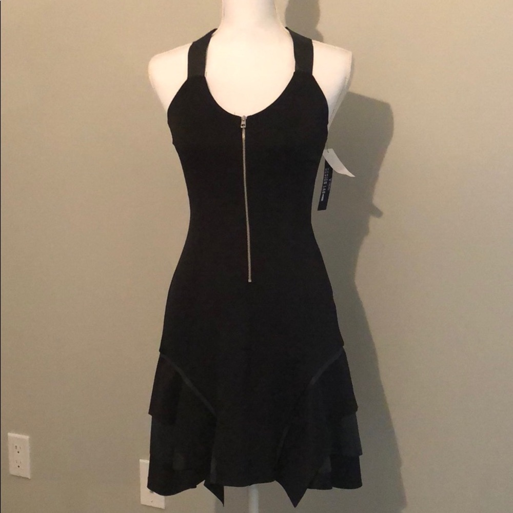 NWT Design Lab Black Cocktail Dress.